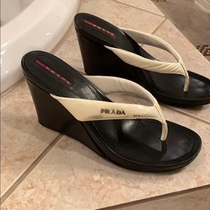 Womens Prada Sandals/ wedges